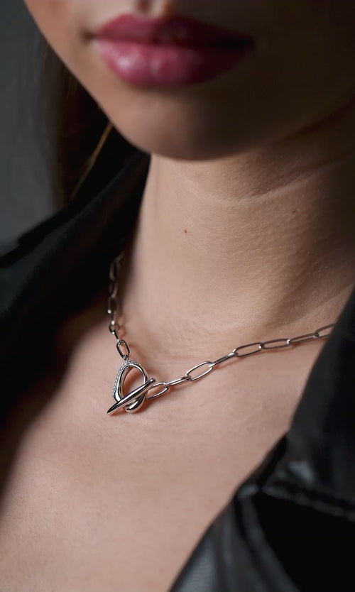 Paul Valentine Crystal Galaxy Necklace VIP-Rabatte