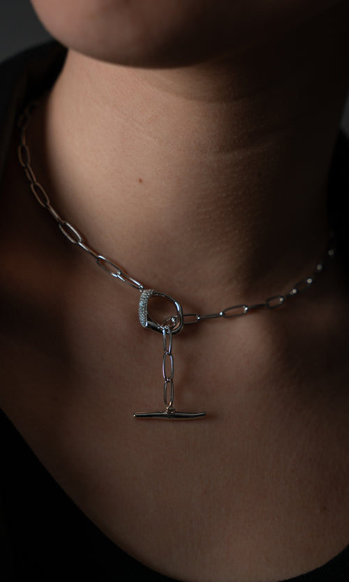 Paul Valentine Crystal Galaxy Necklace VIP-Rabatte