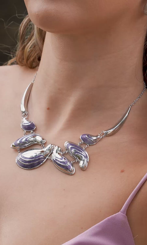 Paul Valentine Underwater Enamel Necklace Letzte 3 Tage