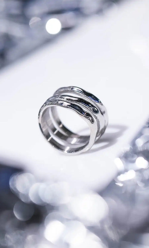 Paul Valentine Molten Triple Ring Bis zu 50% Rabatt