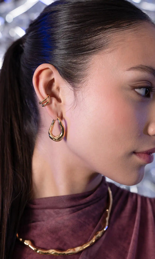 Paul Valentine Molten Ear Cuff Bis zu 60% Rabatt