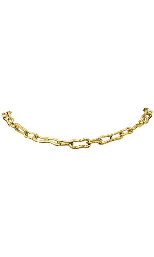 Paul Valentine Molten Chunky Necklace Nur für heute