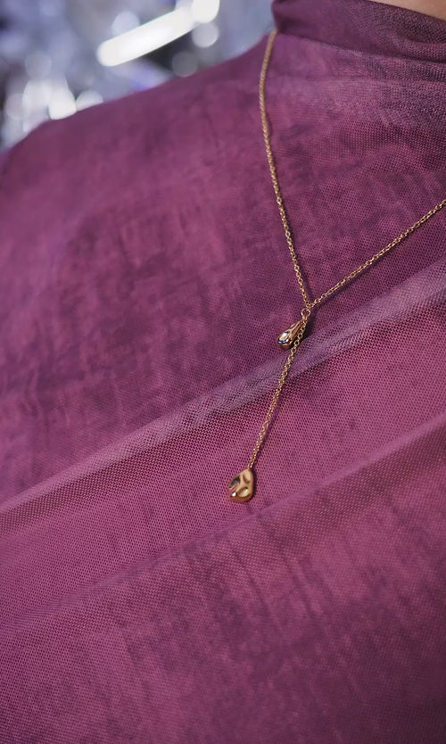 Paul Valentine Molten Y-Necklace Bis zu 55% Rabatt