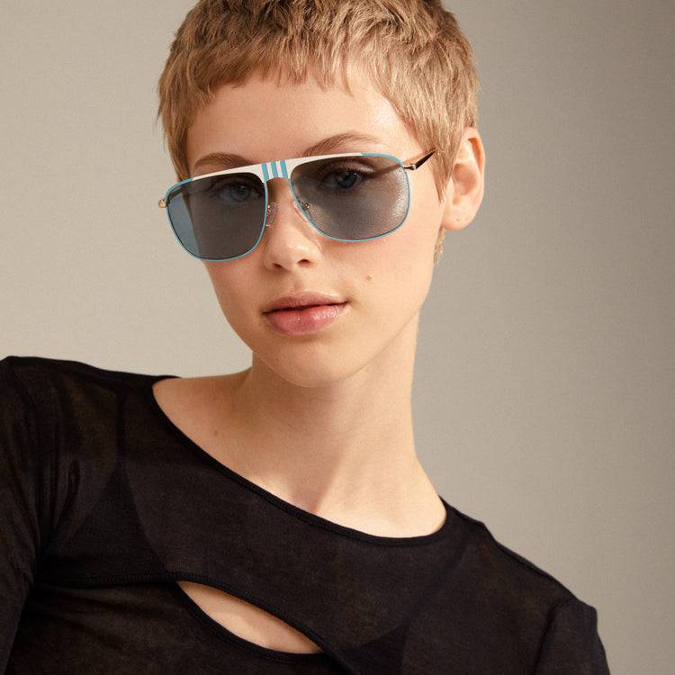 Pilgrim YANARA Sonnenbrille Blau/Gold Nur für heute