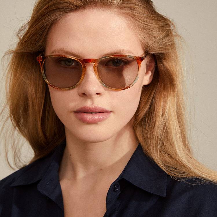 Pilgrim VANILLE Sonnenbrille Mehrfarbig/Gold Fabrik Onlineshop
