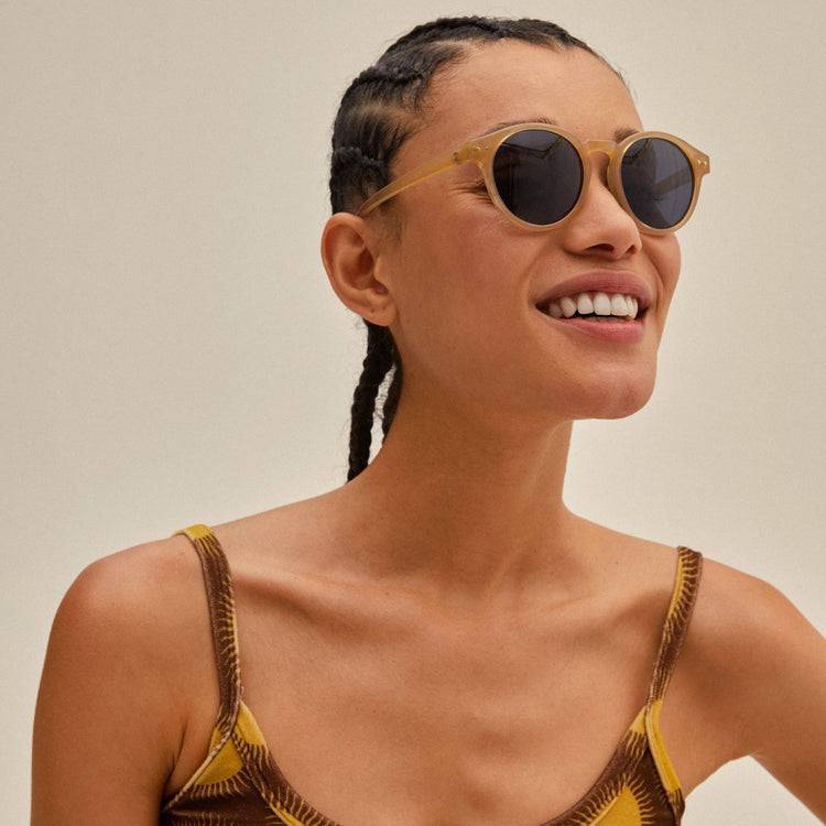 Pilgrim KYRIE Sonnenbrille Hellbraun/Gold Online Shopping