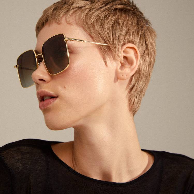 Pilgrim JONAN Sonnenbrille Braun/Gold Weihnachtsangebot