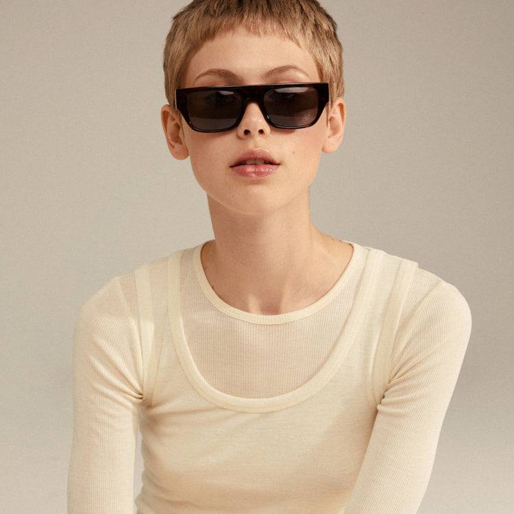 Pilgrim ENIEL Recycelte Sonnenbrille Schildpatt-Braun/Gold Vatertagsangebot