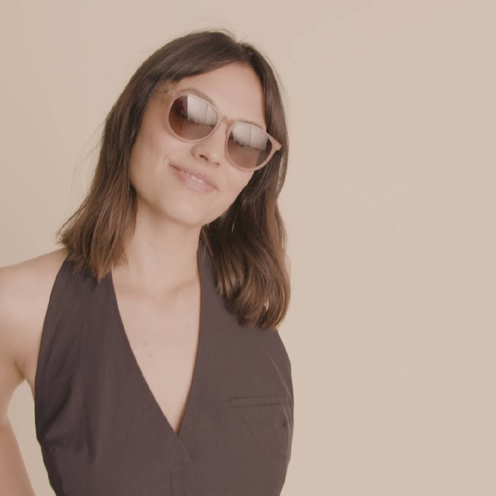 Pilgrim SAHARA Recycelte Sonnenbrille Rosa Jubiläumsangebot
