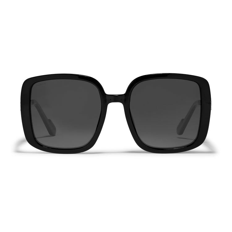 Pilgrim ALIET Sonnenbrille Schwarz/Gold 2025