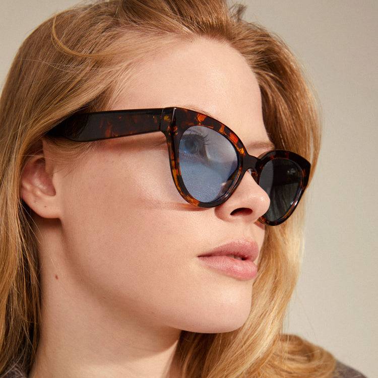 Pilgrim RAISA Recycelte Sonnenbrille Schildpatt-Braun Hotsell