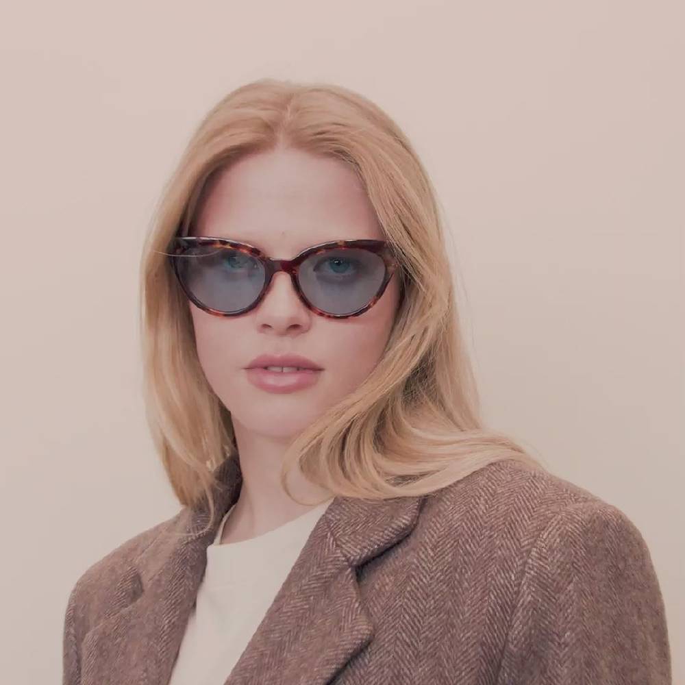 Pilgrim RAISA Recycelte Sonnenbrille Schildpatt-Braun Hotsell