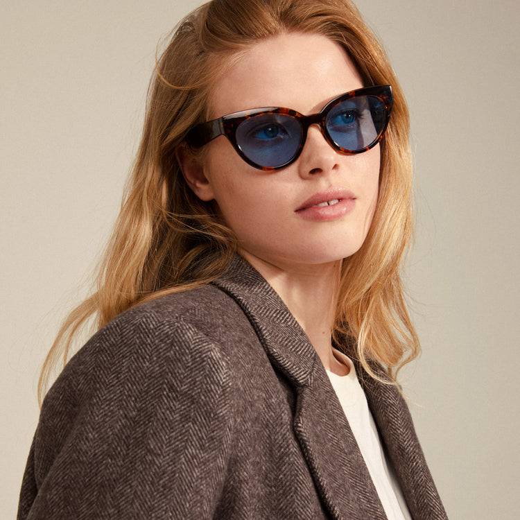 Pilgrim RAISA Recycelte Sonnenbrille Schildpatt-Braun Hotsell