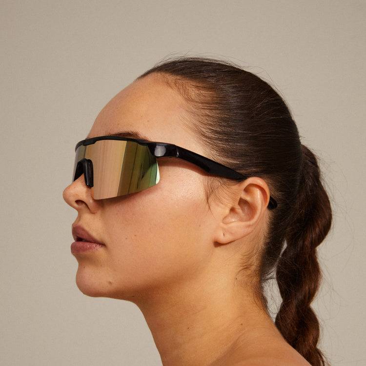 Pilgrim DEYLERT Sonnenbrille Schwarz Kostenloser Versand