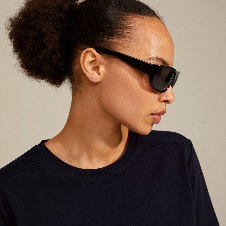 Pilgrim GERTRUD Sonnenbrille Schwarz Limitierter Zeitrabatt