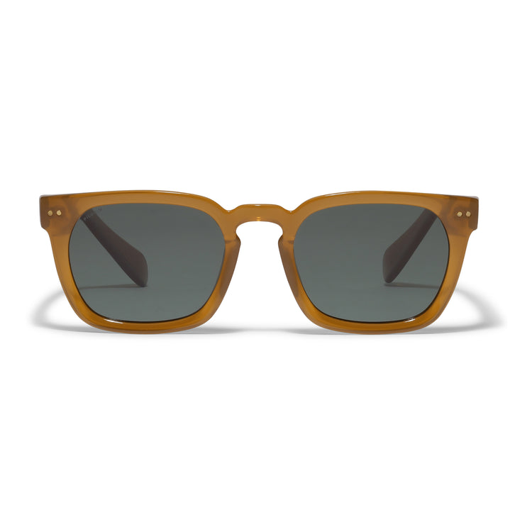 Pilgrim ELETTRA ikonische Retro-Sonnenbrille karamellbraun Vierteljährliche Förderung