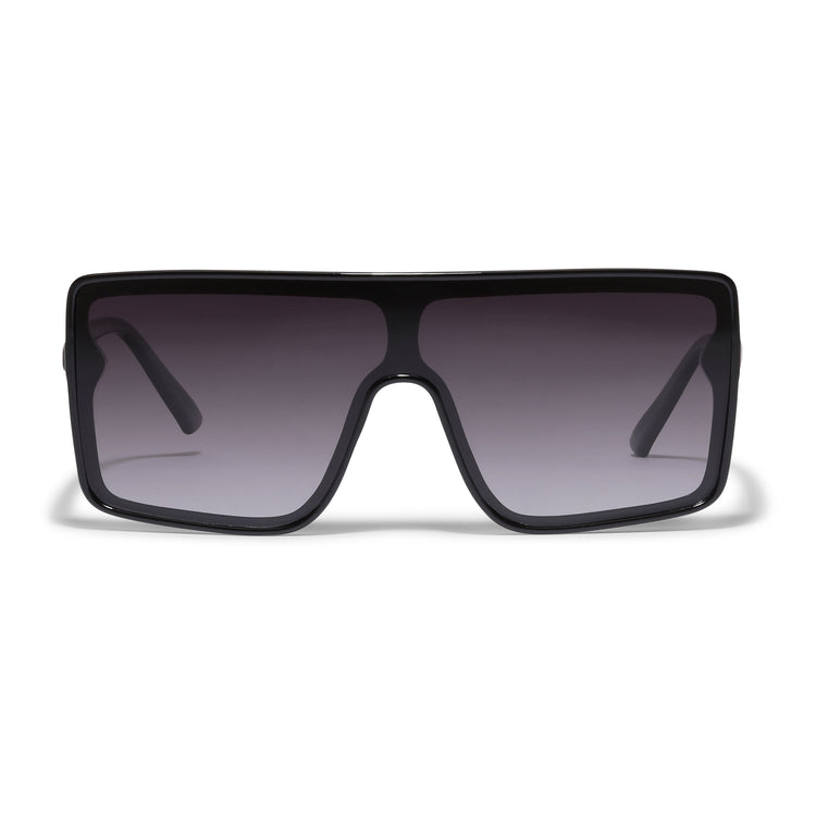 Pilgrim OCEANE eckig geformte Shield-Sonnenbrille schwarz Discount Store für neue Produkte