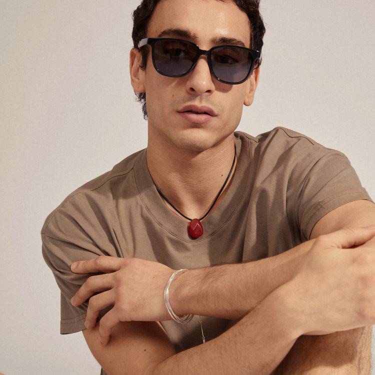 Pilgrim JAMILA recycelte Sonnenbrille schwarz Clearance-Verkauf