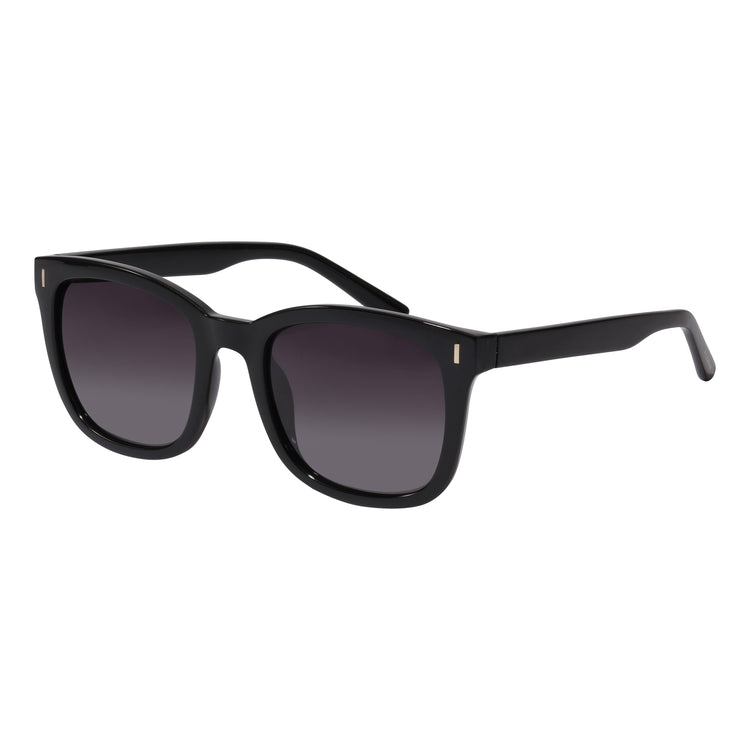 Pilgrim KATYA recycelte ikonische Retro-Sonnenbrille schwarz Kostenloser Versand international