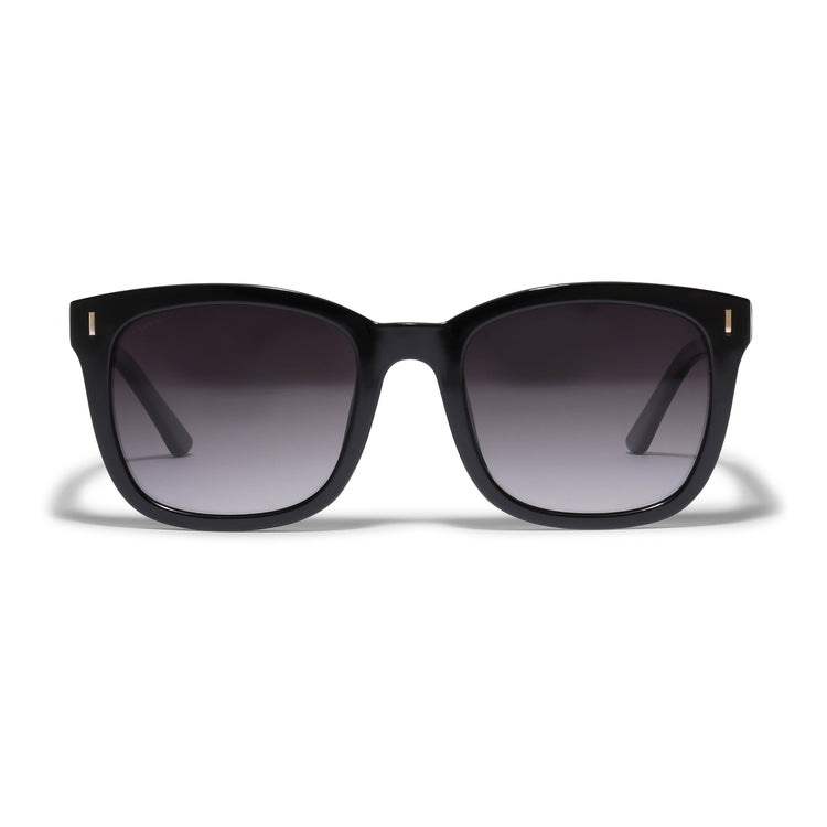 Pilgrim KATYA recycelte ikonische Retro-Sonnenbrille schwarz Kostenloser Versand international