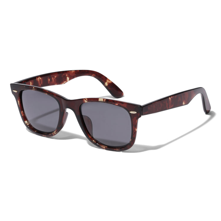 Pilgrim REESE Sonnenbrille im Retro-Stil, Schildpatt braun Fabrikladen