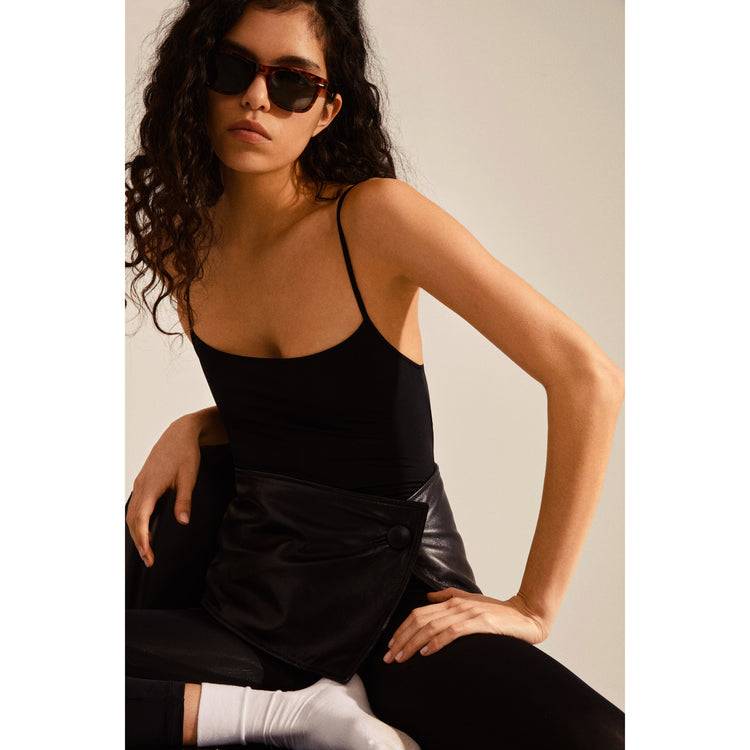 Pilgrim REESE Sonnenbrille im Retro-Stil, Schildpatt braun Fabrikladen