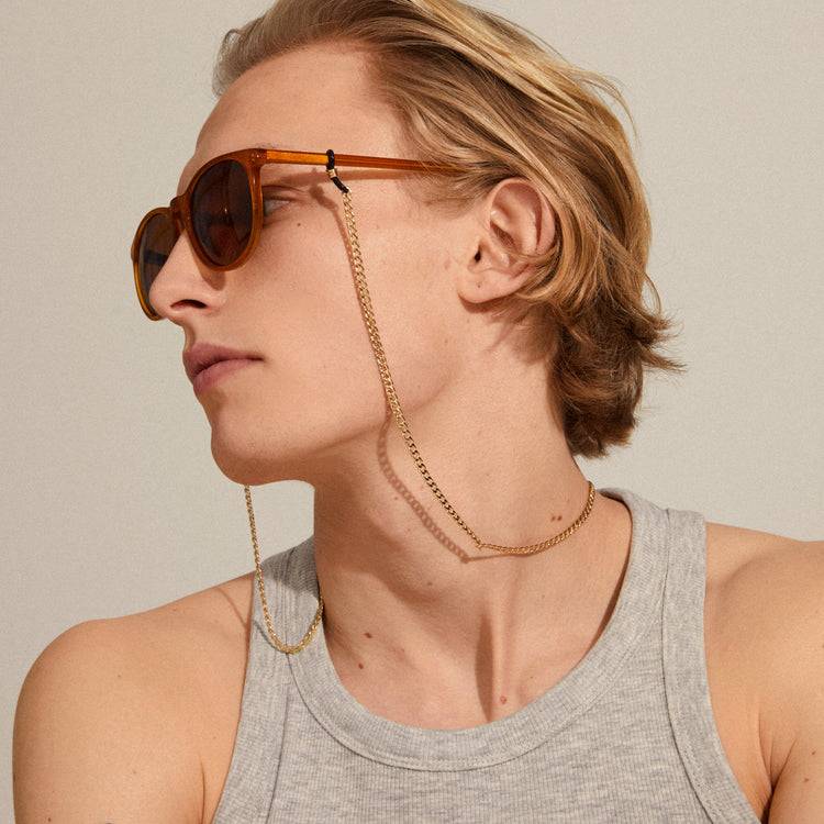 Pilgrim SAHARA Acetat Sonnenbrille hellbraun Black Friday Preise