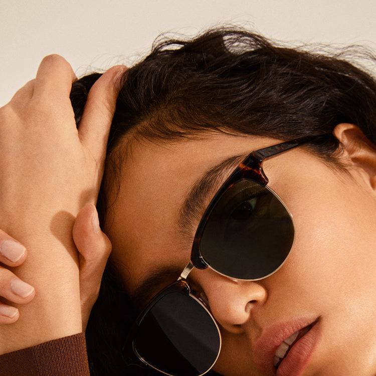 Pilgrim CHARLIE Sonnenbrille Schildpatt braun/Gold Im Verkauf