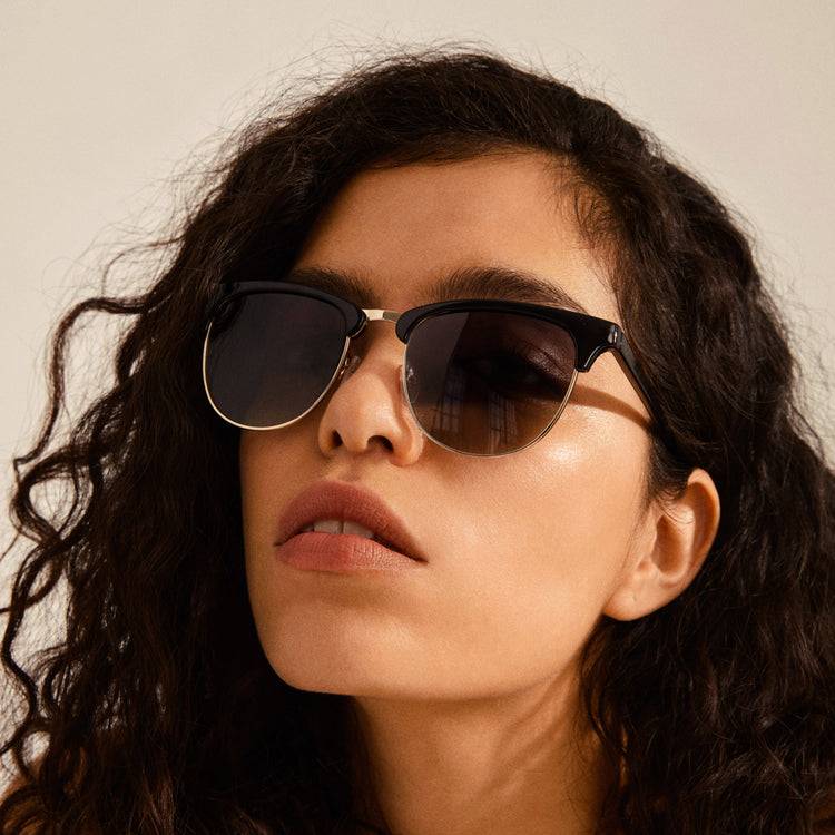Pilgrim CHARLIE Sonnenbrille Schwarz/Gold Exklusivangebot
