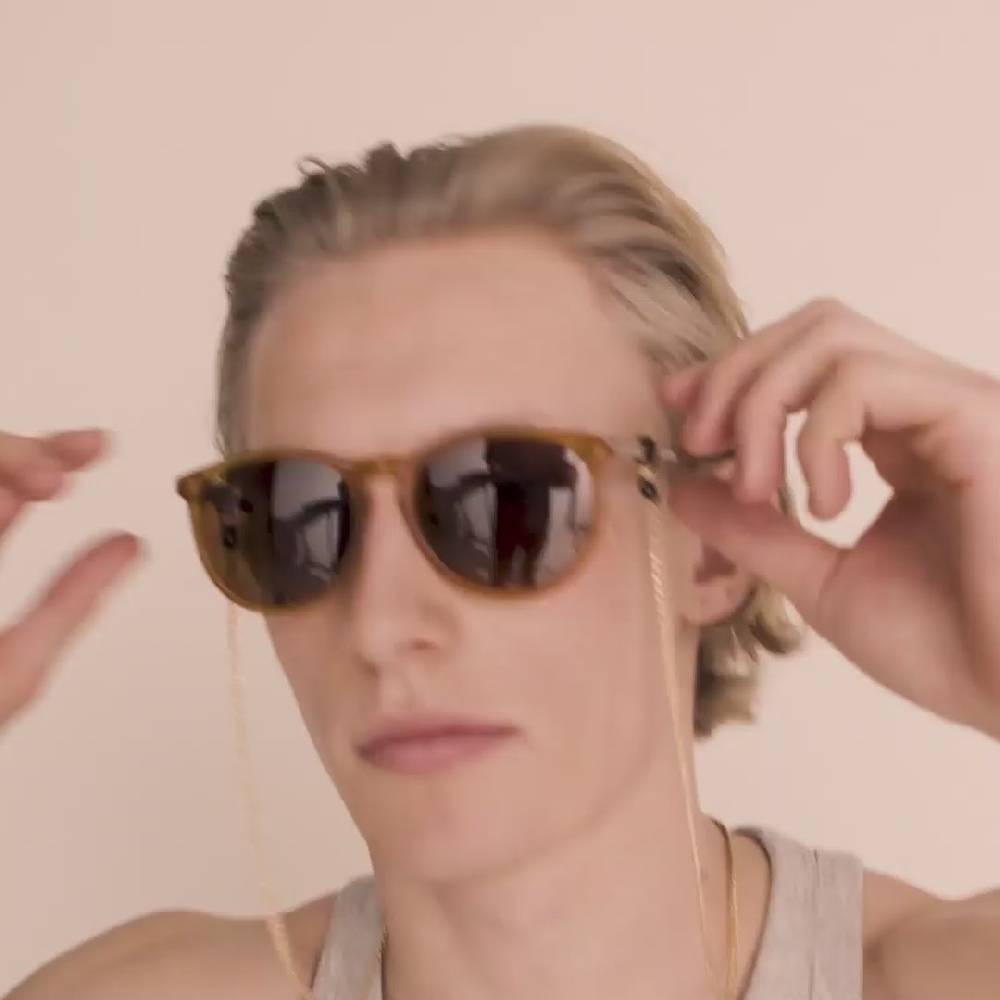Pilgrim AJA Panzerkette für Sonnenbrille vergoldet Preisnachlass