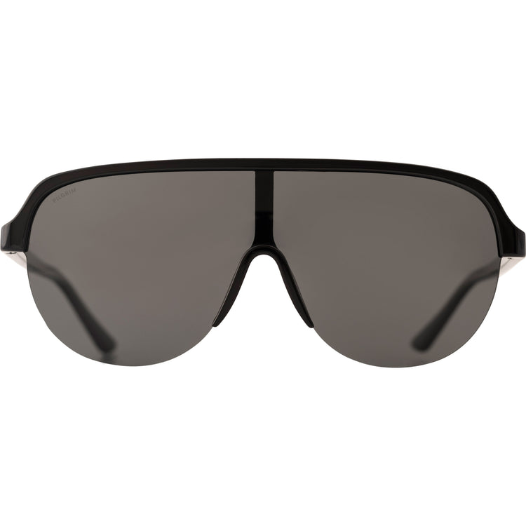 Pilgrim BINNIE Shield Sonnenbrille schwarz Lagerräumung