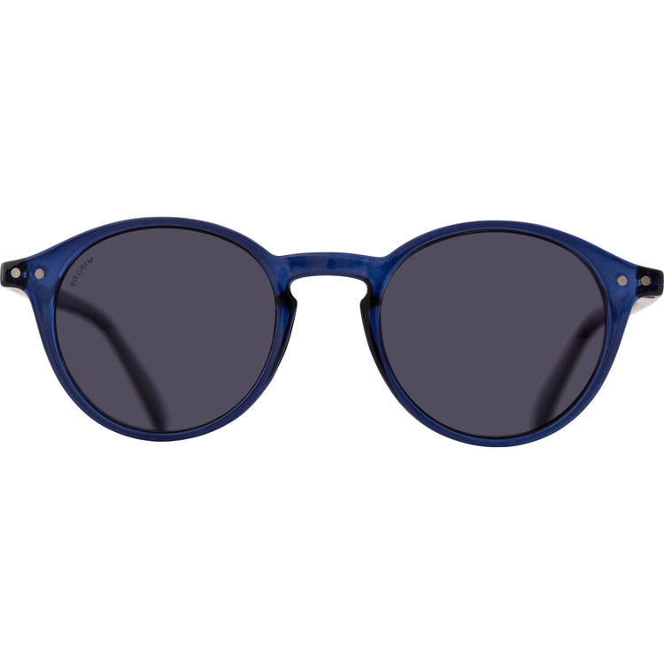 Pilgrim ROXANNE klassische runde Sonnenbrille, blau Heißer Verkauf