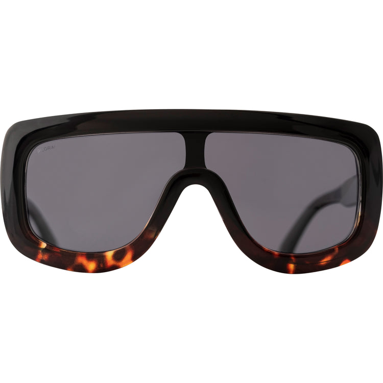 Pilgrim FIDELIA oversized Shield-Sonnenbrille, Schildpatt dunkel Top Angebot
