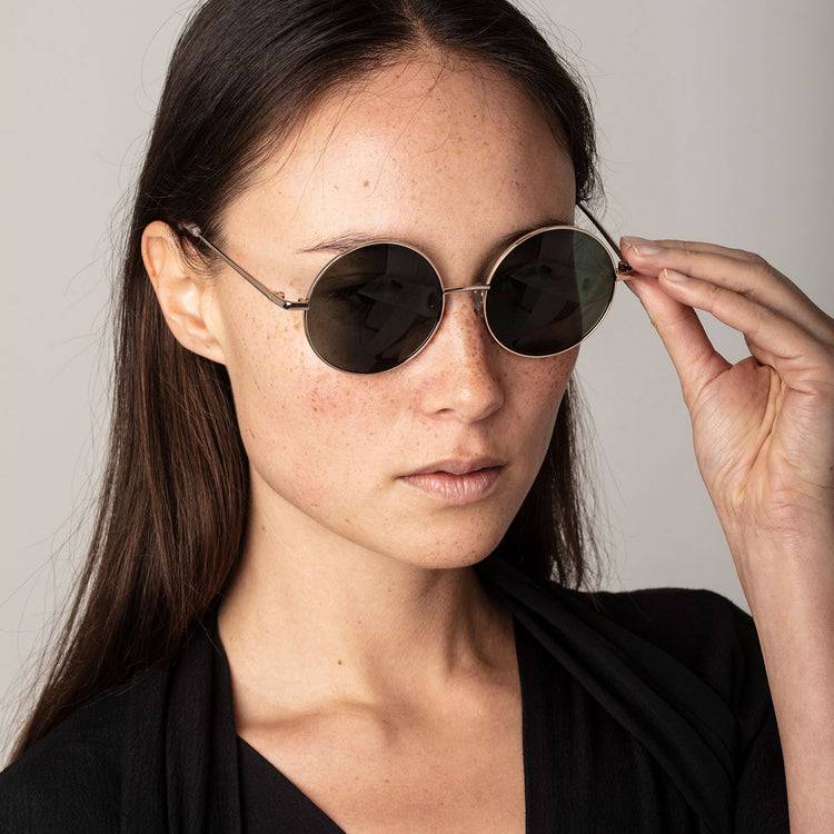 Pilgrim POLLY Sonnenbrille, Grau/Silber Blitzangebot