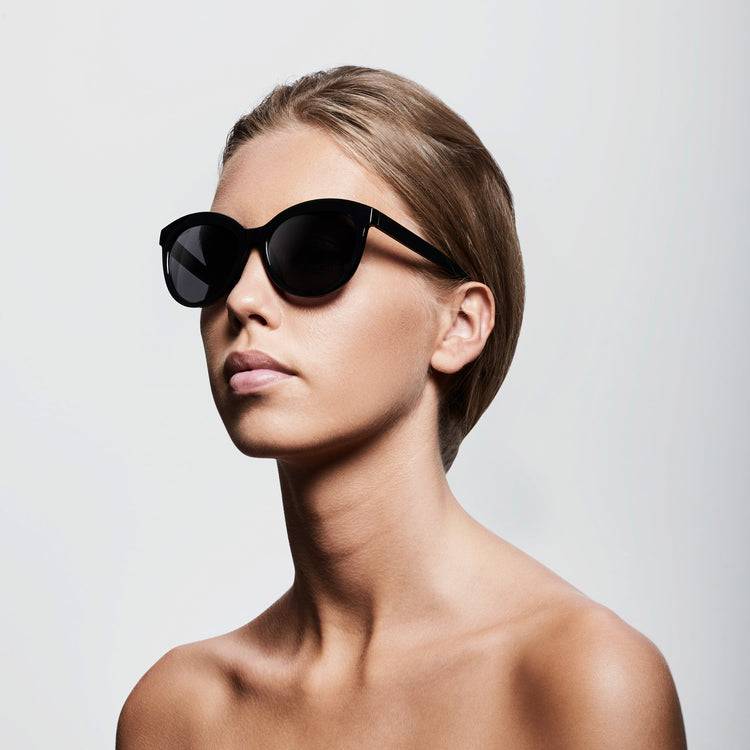 Pilgrim TULIA Cat-Eye-Sonnenbrille schwarz Sonderangebot