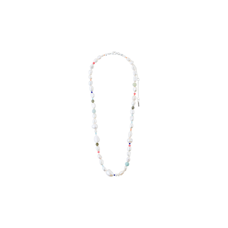 Pilgrim RAMONA freshwater pearl necklace silver-plated Große Rabatte