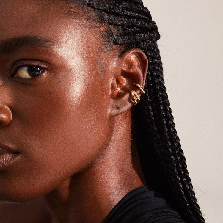 Pilgrim LISETTE Earcuffs, vergoldet Nur noch ein Tag übrig