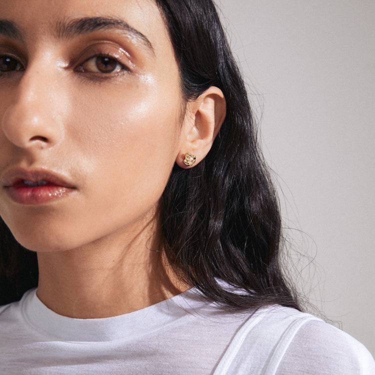 Pilgrim INAYA recycelte Ohrringe vergoldet Online