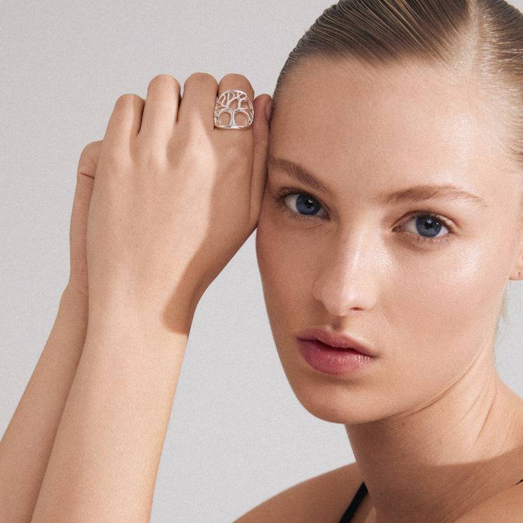 Pilgrim ALIA recycelter Ring versilbert Tiefpreis