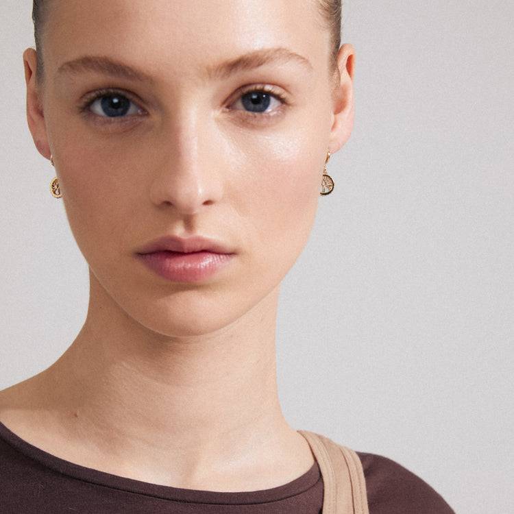 Pilgrim ALIA recycelte Ohrringe vergoldet Black Friday Preise
