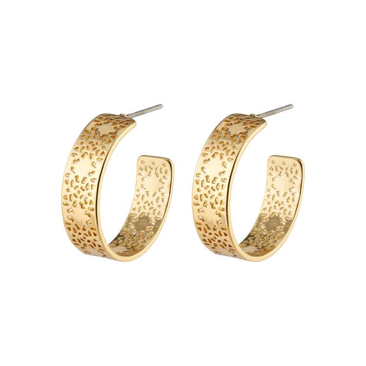 Pilgrim CAROL medium Hoops vergoldet