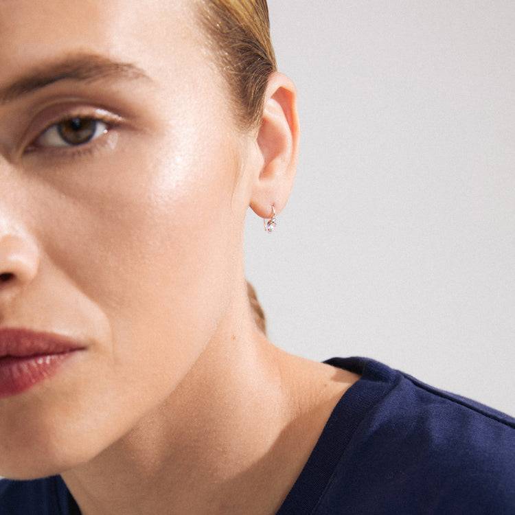 Pilgrim KRISTINE recycelter, einzelner Ohrring versilbert Angebote