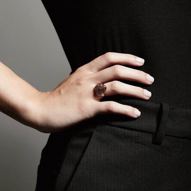 Pilgrim Ring : Felice : Rosévergoldet Top Angebot