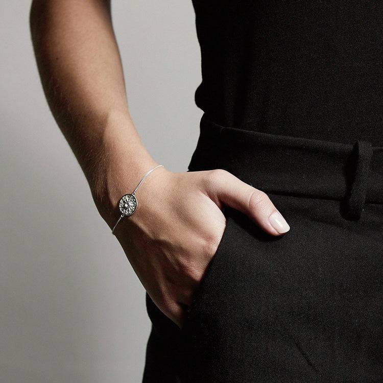 Pilgrim Armband : Fia : Versilbert : Kristall Online Outlet