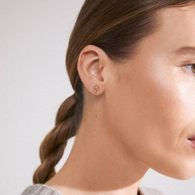 Pilgrim PHYLLIS recycelter, einzelner Ohrring vergoldet Tägliche Deals
