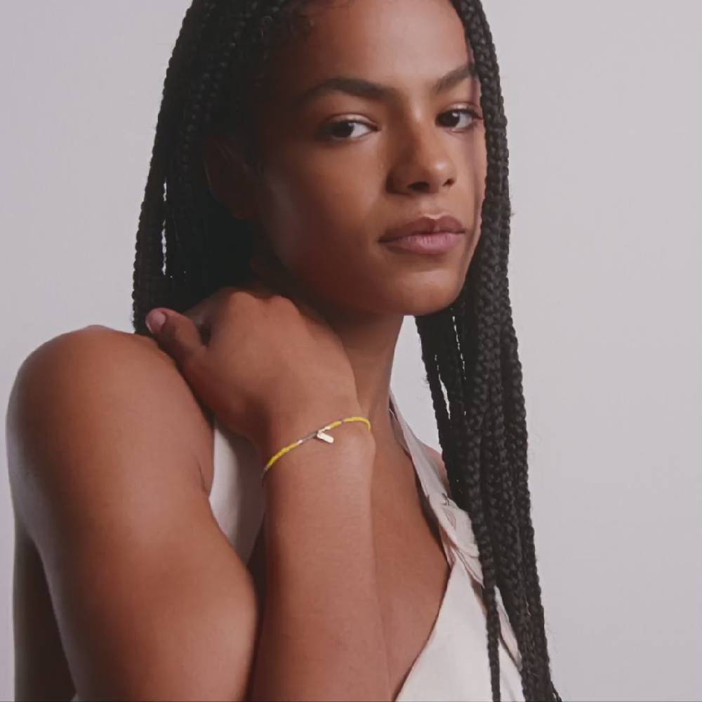 Pilgrim ALISON Armband gelb, vergoldet Super Sparpreis