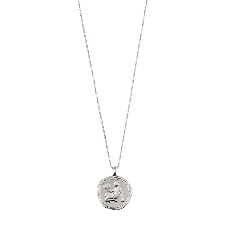 Pilgrim JUNGFRAU recycelte Sternzeichen-Halskette, versilbert Black Friday Preise