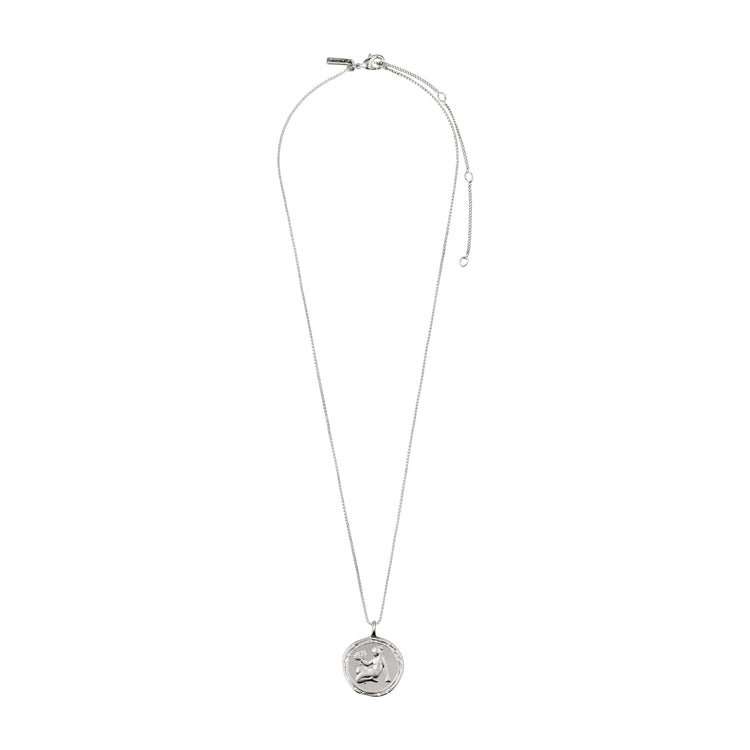 Pilgrim JUNGFRAU recycelte Sternzeichen-Halskette, versilbert Black Friday Preise