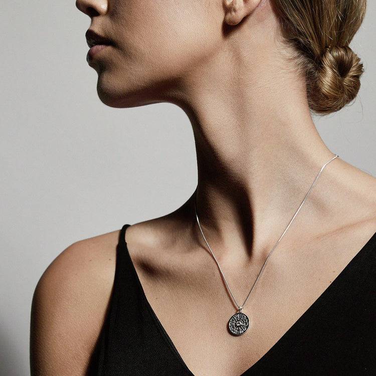 Pilgrim Halskette : Fia : Versilbert : Kristall Cyber Monday