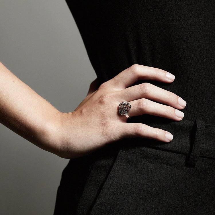 Pilgrim Ring : Felice : Versilbert Jubiläumsangebot